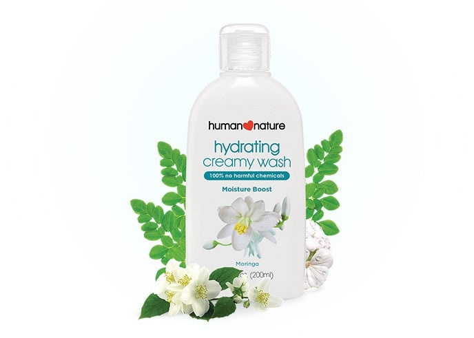 Hydrating Creamy Face Wash with Moringa