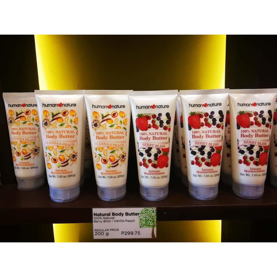 Natural Body Butter Moisturizer