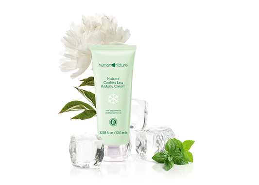 Cooling Leg & Volcanic Cooling Body Scrub